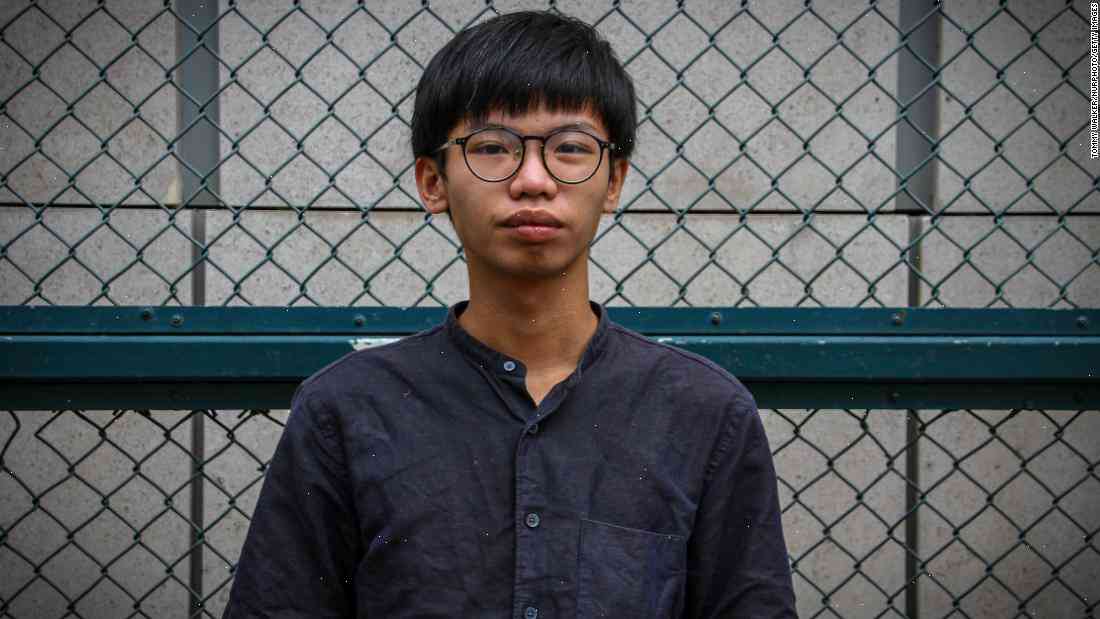 Joshua Wong: Hong Kong activist jailed for 17 months