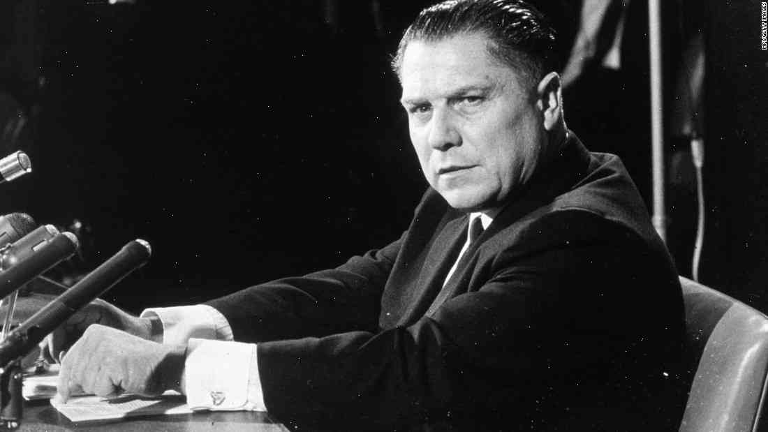 FBI Investigating Whether Jimmy Hoffa May Have Been Buried In Detroit