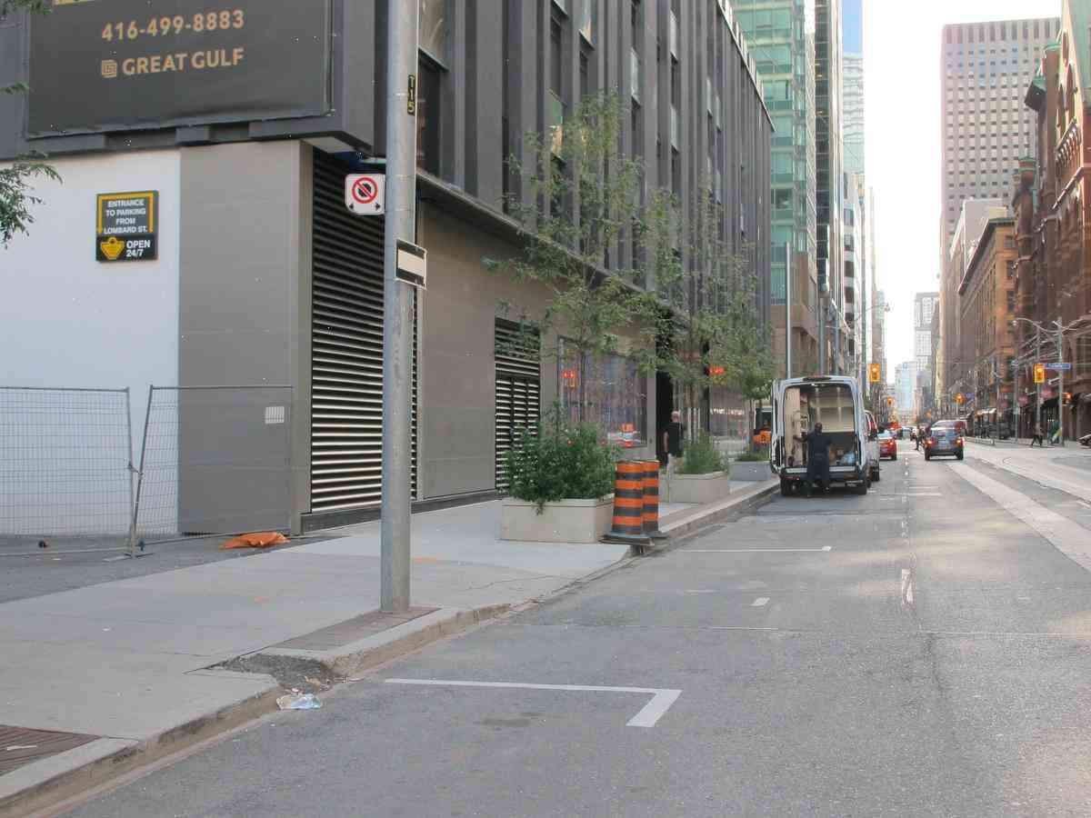 Drivers beware: Parking spots painted on this Toronto street prove to be a ticket trap for confused motorists